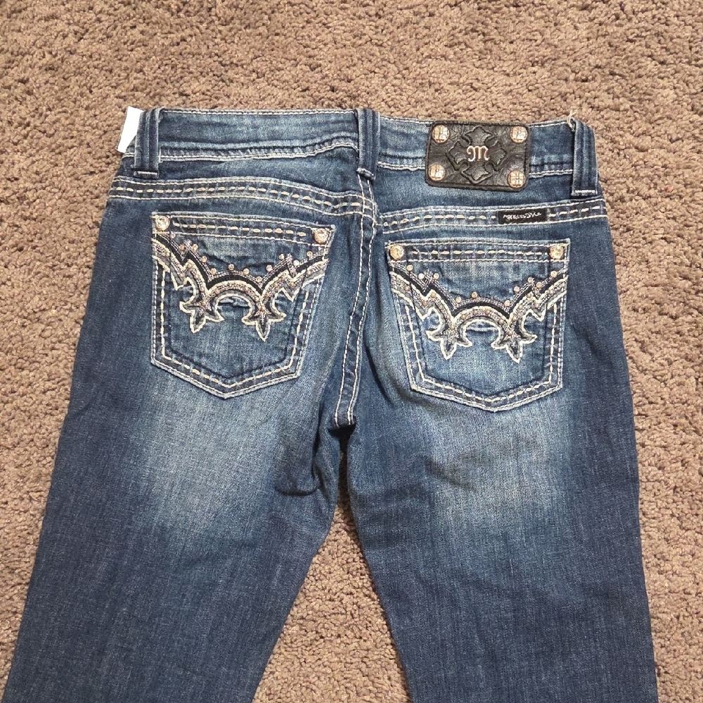 Embellished Blue Jeans